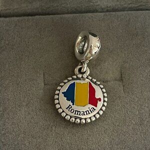Pandora Romania Flag Exclusive Charm Pendant